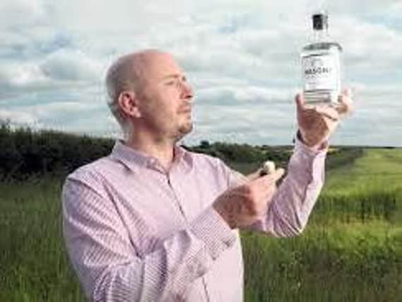 Karl Mason, co-founder of the award winning Masons Dry Yorkshire Gin