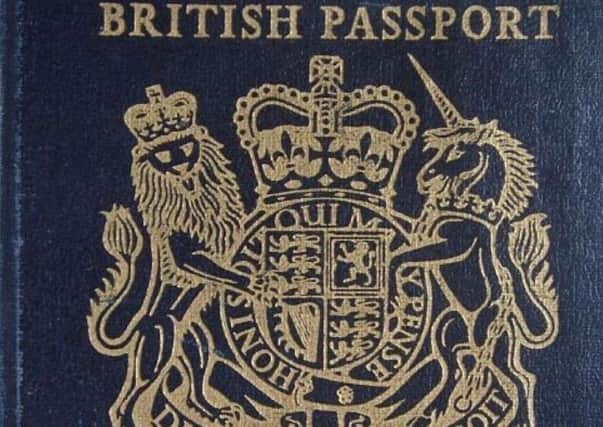 Where should passports be produced when Britain leaves the EU?