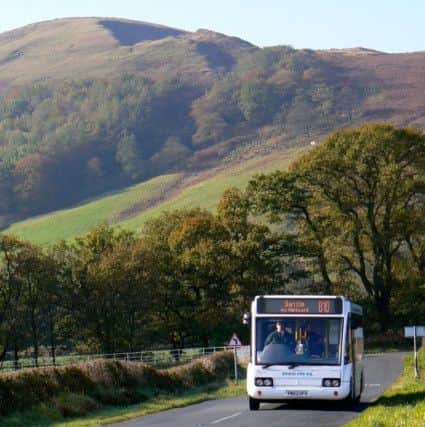 A DalesBus service in the Forest of Bowland.