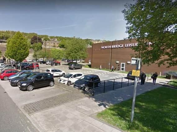 The men were arrested near North Bridge Leisure Centre in Halifax. Picture: Google