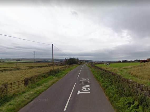 Firefighters were called after a car and van collided in Tewitt Lane, Thornton. Picture: Google