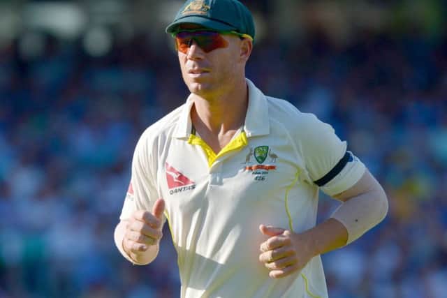 David Warner has been banned for 12 months over the Australia ball-tampering scandal (Picture: Anthony Devlin/PA Wire)