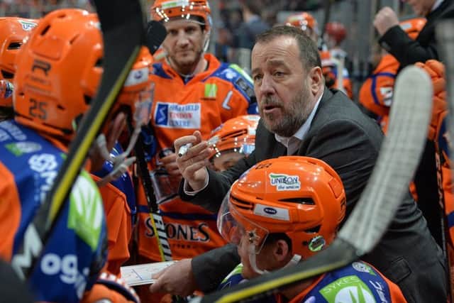 Sheffield Steelers head coach Paul Thompson will warn his players to be wary of Guildford over the next two nights. (Picture: Dean Woolley)