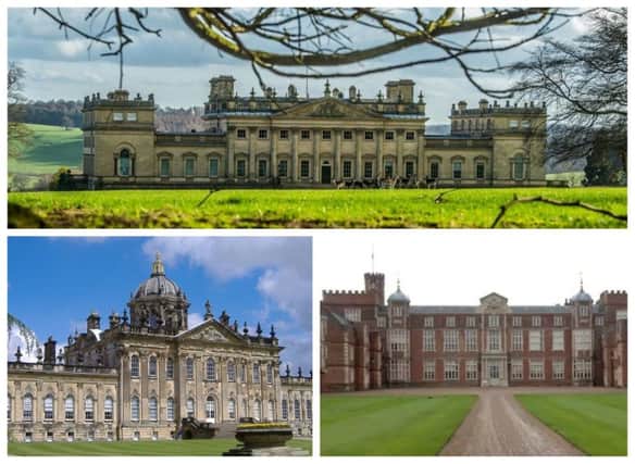 The best five stately homes in Yorkshire.