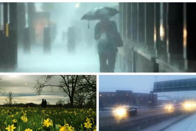 Yorkshire is set for a cold and wet Easter Monday.