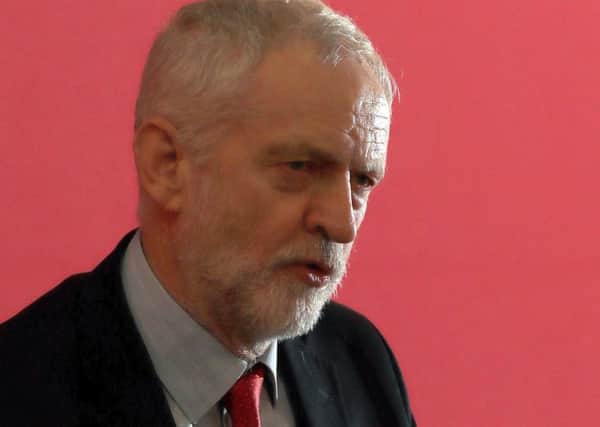 Labour leader Jeremy Corbyn is shamed by his soft stance on anti-Semitism.