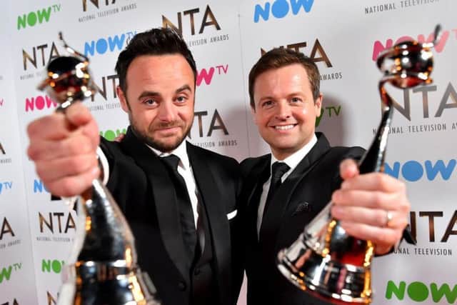The Ant and Dec double act has been split up after Ant, left, was charged with drink driving offences.