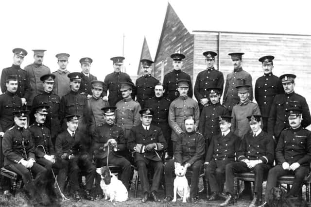 Staff and pupils of the first course to pass through the Central Flying School, 17 August to 19 December 1912, as a collection of images capturing the development of the RAF across the decades has been released by the Ministry of Defence. Picture courtesy of Air Historical Branch/RAF/PA Wire.