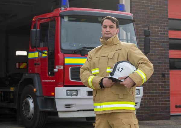 Watch Commander Phil Warden, at Odsal Fire Station, Huddersfield Rd, Bradford, has been repeatedly attacked while out on jobs in the Bradford area. In one incident a large stone was thrown through the window of his fire station by a gang of 20-30 people, fracturing his nose in 11 places.