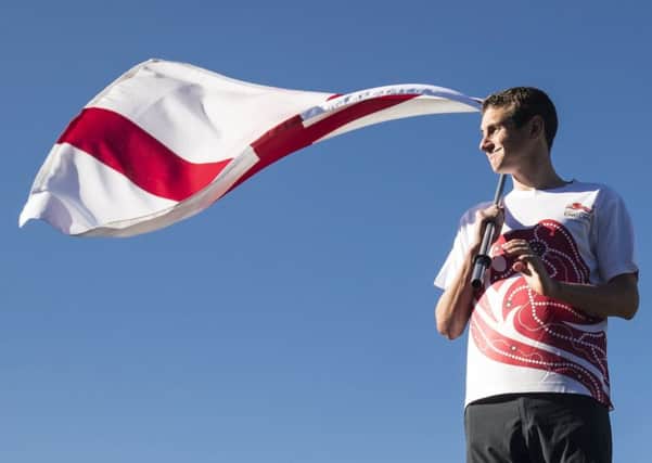 Proud: Alistair Brownlee is announced as the flag-bearer for Team England.