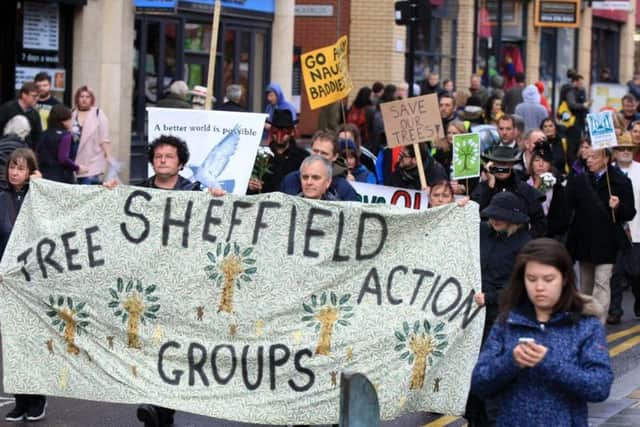 Organisers are hoping Saturday's event will be the largest rally they have organised against the council's tree-felling policy.