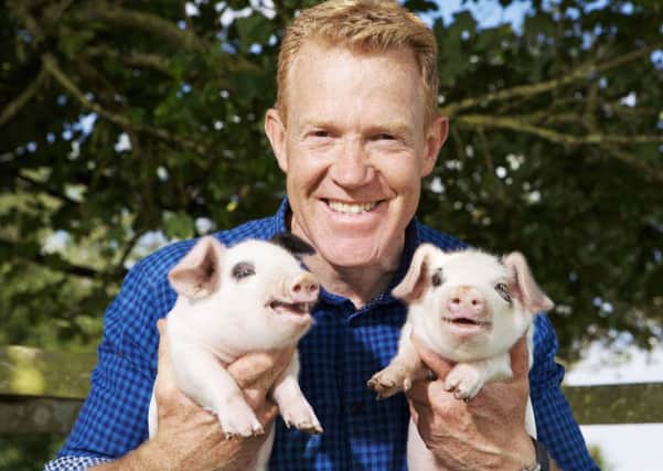 Adam Henson, who will be co-presenting Springtime on the Farm on Channel 5 next week. Picture courtesy of Cotswold Farm Park.