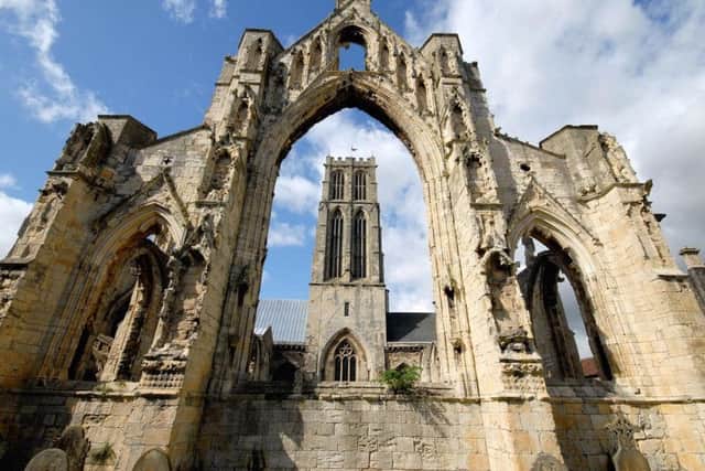 The spectacular structure of Howden Minister is one of Yorkshire's many magnificent heritage sites