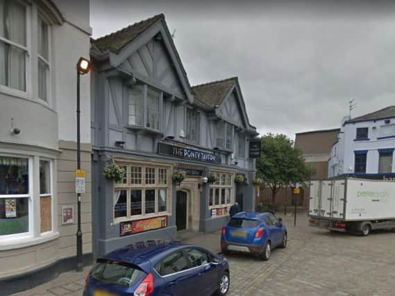 Dean Southern broke the off-duty doorman's jaw when he threw a single punch at him outside The Ponty Tavern in Pontefract. Picture: Google