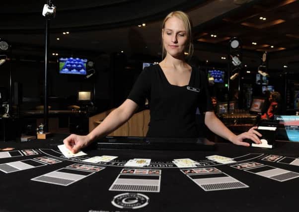 Lady luck Erika Grafman was dealt a winning hand with croupier training at Grosvenor Casino Leeds Westgate.