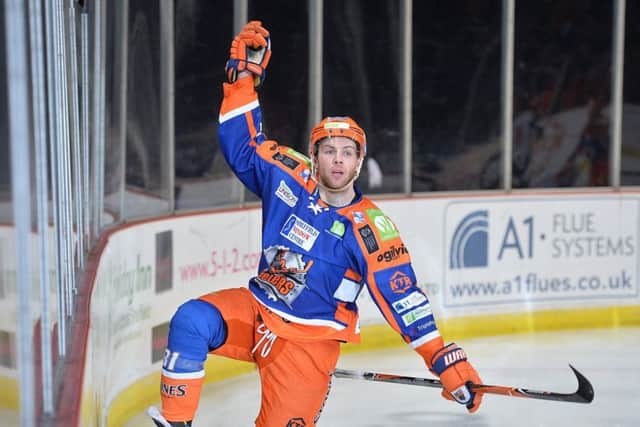 CONFIDENT: Sheffield Steelers' defenceman Ben O'Connor. Picture: Dean Woolley.