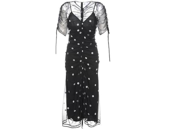 Alice McCall garden party black floral dress