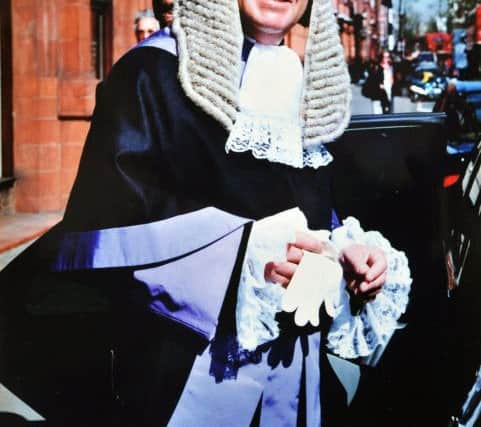 Retired judge-turned-novelist James Stewart