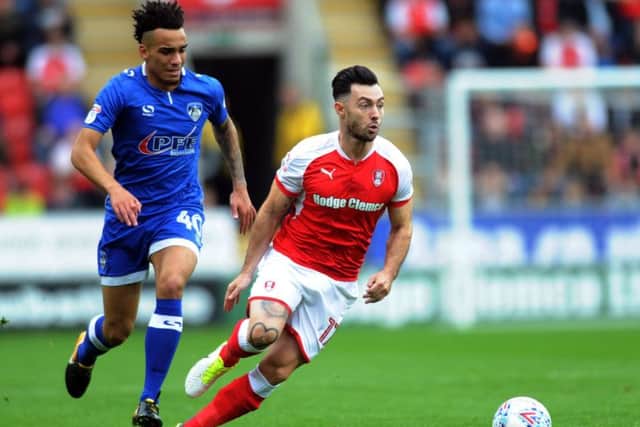 Rotherham United's Richie Towell is back in the frame for today's game.
 Picture: Jonathan Gawthorpe