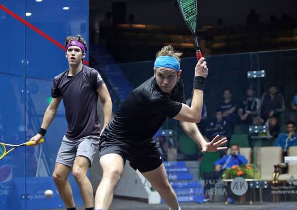 James Willstrop has been in fine form at the 2018 Commonwealth Games. Picture: Squashpics.com