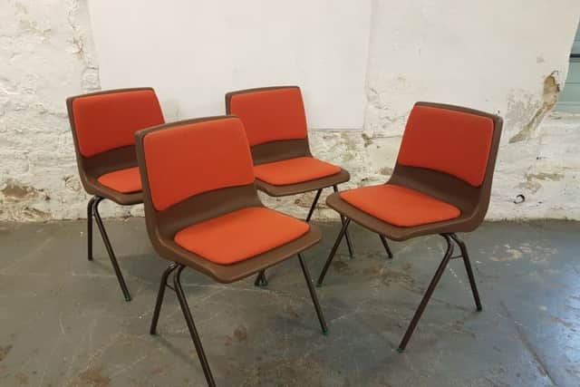 Steelux chairs from Pool Bank Vintage Interiors, near Otley.
