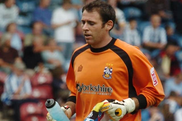 Former Huddersfield Town goalkeeper Matt Glennon
