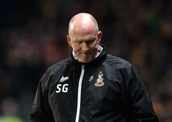 TOUGH TIMES: Bradford City boss, Simon Grayson. Picture: Bruce Rollinson