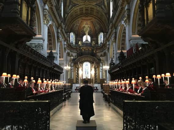 Schola Cantorum in St Pauls Cathedral
