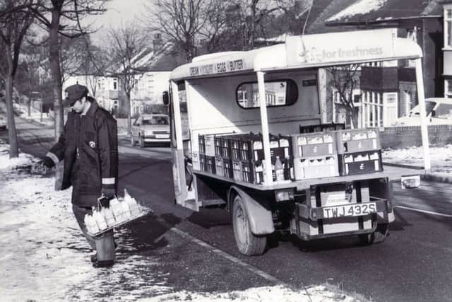 A milkman in 1983