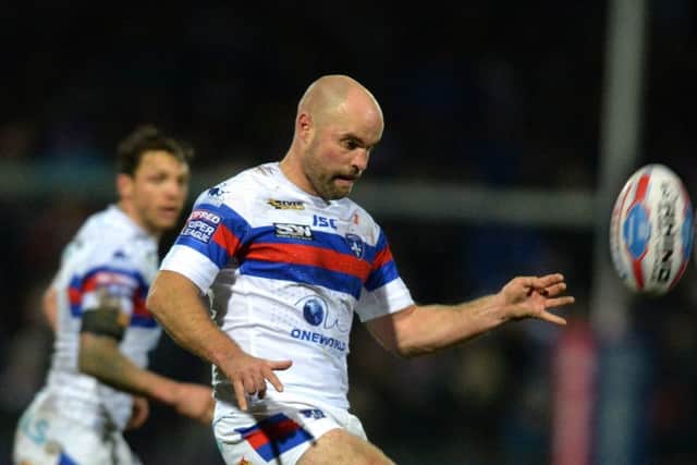 BACK IN THE GAME: Wakefield Trinity's Liam Finn. Picture: Bruce Rollinson