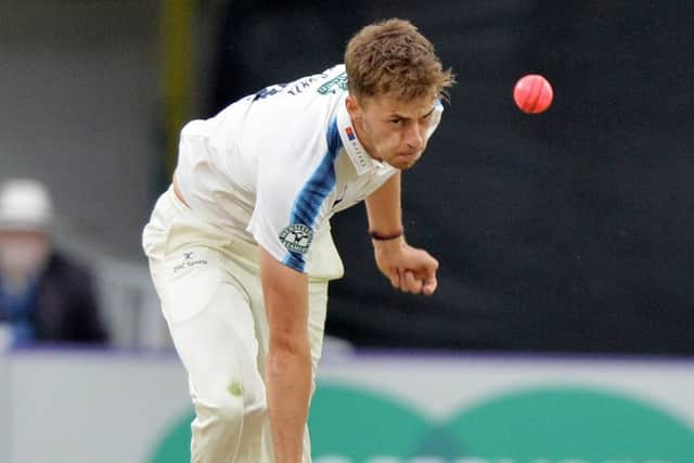 Ben Coad got his chance last season when Yorkshire suffered with injury problems and the 24-year-old grabbed the opportunity, finishing as the countys leading wicket-taker (Picture: Bruce Rollinson).