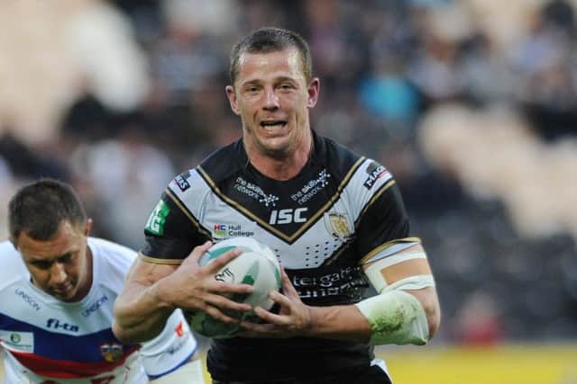 Doncaster coach Richard Horne, pictured in his Hull FC playing days.