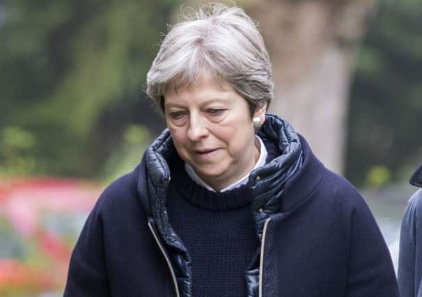 Prime Minister Theresa May faces a backlash from MPs today. Picture: Steve Parsons/PA Wire.
