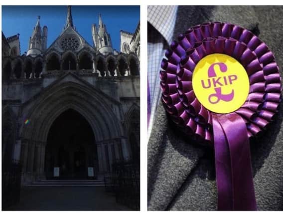 Zahir Monir, of Rotherham, brought libel proceedings at London's High Court against Steve Wood, the ex-chairman of the party's Bristol branch and the Ukip candidate for Bristol South at the May 2015 general election.