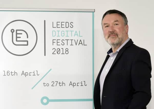 Leeds Digital Festival director Stuart Clarke
