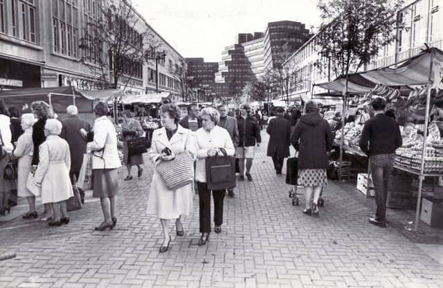 The Moor Market, Sheffield, c1983