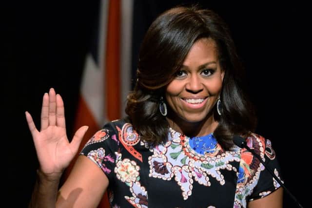 Michelle Obama was popular as First Lady both in the US and abroad. (PA).