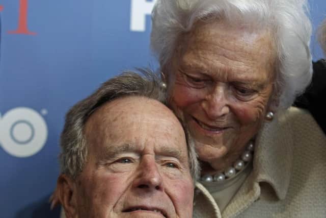 Barbara Bush, who has died aged 92, was a campaigner for social justice. (PA).