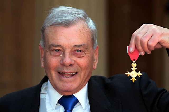 Harold (Dickie) Bird from Barnsley with his Officer of the British Empire (OBE) medal which was presented by the Prince of Wales during an Investiture ceremony at Buckingham Palace in 2012. Picture: Sean Dempsey/PA Wire