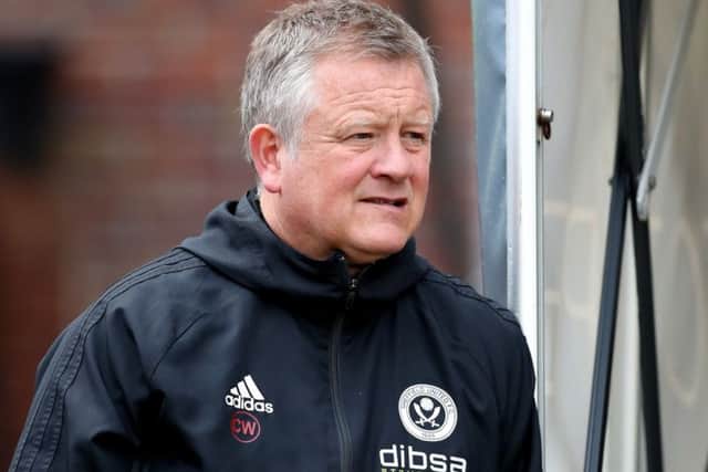 Chris Wilder: 'You can't take your eye off the ball.'
