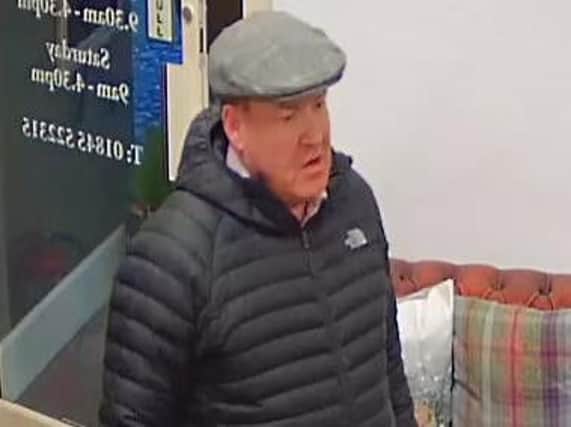 Police want to speak to the man pictured on CCTV. Credit: NYP