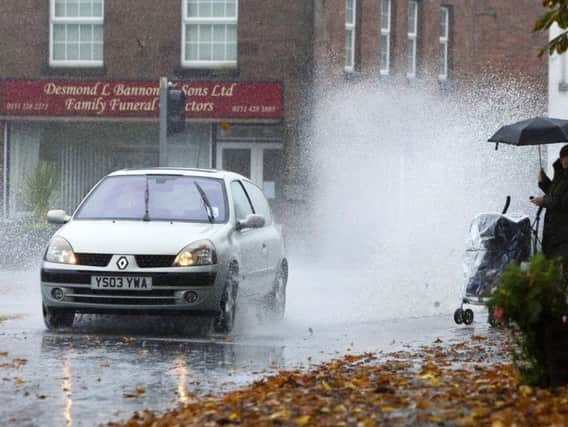 Heavy rain will hit Yorkshire today according to forecasters