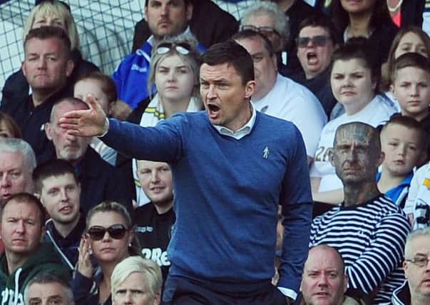 Leeds chief Paul Heckingbottom: Claimed victory against former club.
