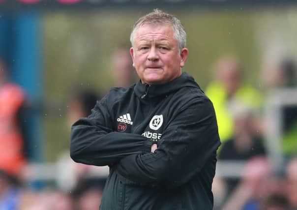 Chris Wilder: Unhappy with manner of defeat.
