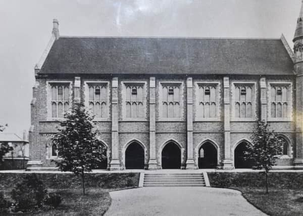 A historic picture of Doncaster Grammar School.