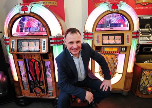 Chris Black, managing director of Sound Leisure, at the pop-up store in Victoria Gate, Leeds. Picture: Simon Hulme