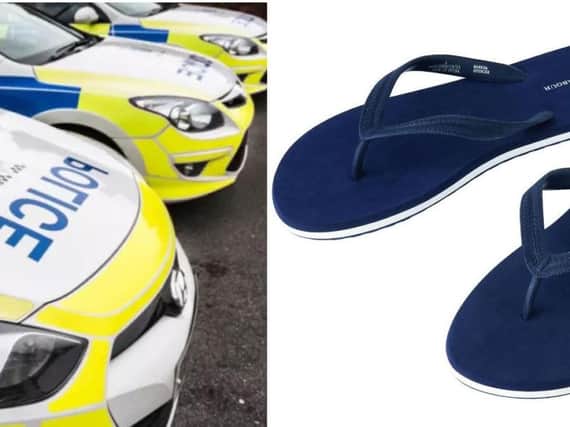 Driving in flip flops could cost you...