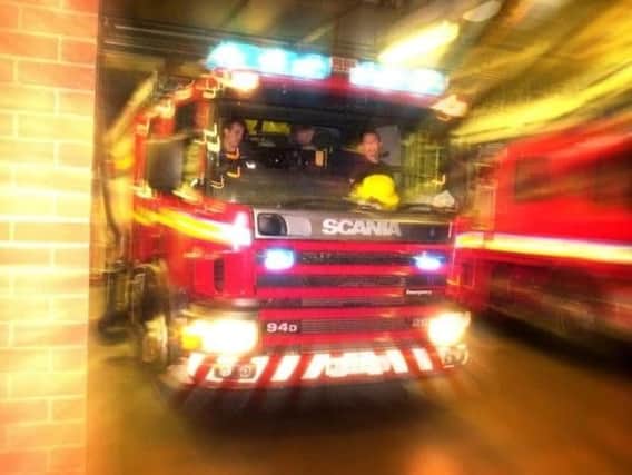 Crews from five stations tackled the fire at Dalton Industrial Estate.