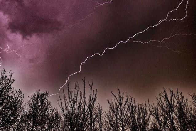 Thunder and hail could be on the way for Yorkshire
PIC: Mark Dobson