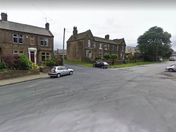 The driver had been performing a U-turn at the junction of Station Road and Highfield Terrace in Cullingworth. Picture: Google